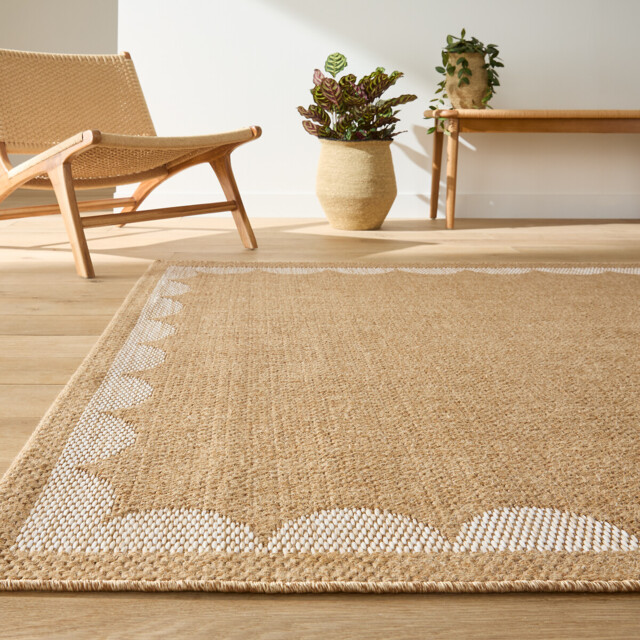Milas Jute-Effect Indoor/Outdoor Rug - image 1