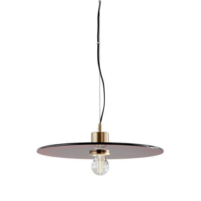 Mora 42.5cm Diameter Coloured Glass Ceiling Light - image 1