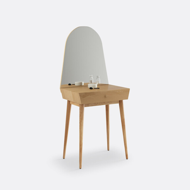 Clairoy Oak 1 Drawer Dressing Table - image 1
