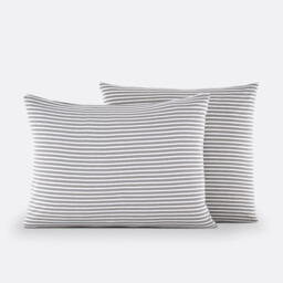 Dolsi Grey Cotton/Modal Jersey Pillowcase - thumbnail 1