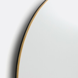 Uyova 60 X 90cm Brass Arch Mirror - thumbnail 4