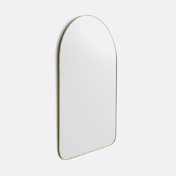 Uyova 60 X 90cm Brass Arch Mirror - thumbnail 3