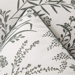 Roxane Pillowcase in Washed Cotton Percale - thumbnail 4