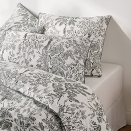 Roxane Pillowcase in Washed Cotton Percale - thumbnail 3