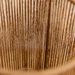 Konduru Natural Jute & Mango Wood Table Lamp - 30cm - thumbnail 6