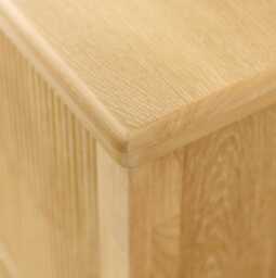 Raleigh 3 Drawer Chest of Drawers - Whitewash - thumbnail 3