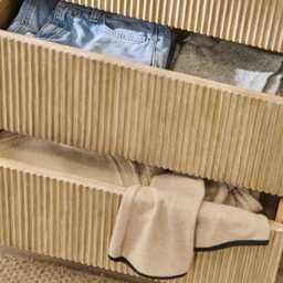 Raleigh 3 Drawer Chest of Drawers - Whitewash - thumbnail 2