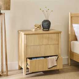 Raleigh 3 Drawer Chest of Drawers - Whitewash - thumbnail 4