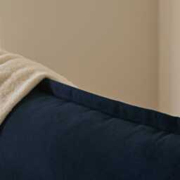 Harlow Single Sofa Bed - Ink Velvet - thumbnail 6