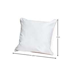 Elsham 45x45cm Velvet Trim Cushion Cover - Rose Pink - thumbnail 4