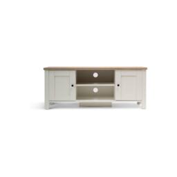 Bampton Alabaster White TV Unit - thumbnail 6