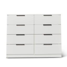 Essie 8 Drawer Chest of Drawers - Pure White - thumbnail 5