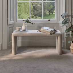 Kamiko Bench - Mink Taupe - thumbnail 2