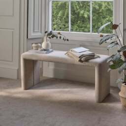 Kamiko Bench - Mink Taupe - thumbnail 1
