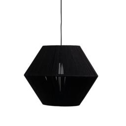 Neri Black Cotton String Pendant - thumbnail 5