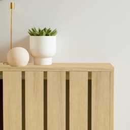 Willow Large Radiator Cover - Whitewash Oak - thumbnail 2
