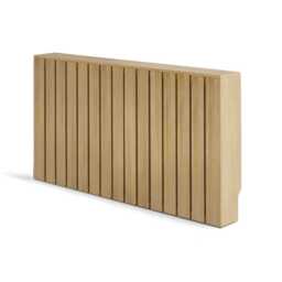 Willow Large Radiator Cover - Whitewash Oak - thumbnail 4