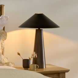 Brockhill 51cm Metal Table Lamp - Bronze