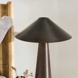 Brockhill 51cm Metal Table Lamp - Bronze - thumbnail 3