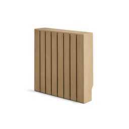 Willow Small Radiator Cover - Pale Oak - thumbnail 4
