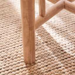 Carter Round Side Table - Whitewash Oak - thumbnail 4