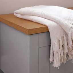 Bampton Blanket Box - Stone Grey - thumbnail 5