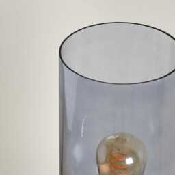Sutton 50cm Lamp - Smoked Glass - thumbnail 5