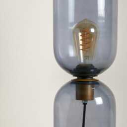 Sutton 50cm Lamp - Smoked Glass - thumbnail 6