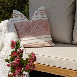 Rowan Wooden Garden 2 Armchairs & Coffee Table - Sand - thumbnail 2