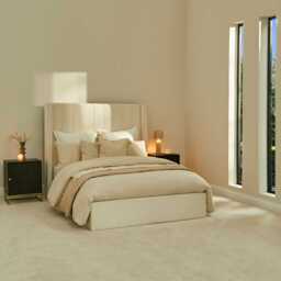 Eltham 39cm Metal Table Lamp - Taupe - thumbnail 4