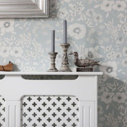 Edith Radiator Cover - White - Adjustable - thumbnail 3