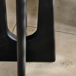 Kehlani Jet Black Mango Wood Bar Stool - thumbnail 6
