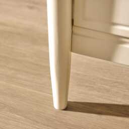 Aubrey 2 Drawer Bedside Table - Driftwood - thumbnail 6