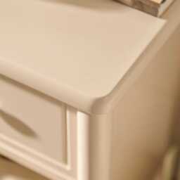 Aubrey 2 Drawer Bedside Table - Driftwood - thumbnail 4