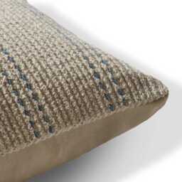 Elberton 55x35cm Cotton Striped Cushion Cover - Horizon Blue - thumbnail 4