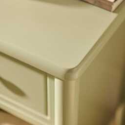 Aubrey 2 Drawer Bedside Table - Pistachio Green - thumbnail 3