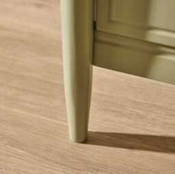 Aubrey 2 Drawer Bedside Table - Pistachio Green - thumbnail 6