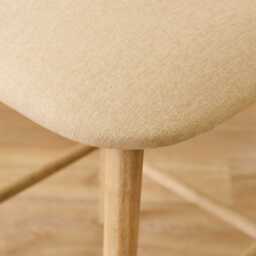 Freya Sand Bar Stool - Whitewash Legs - thumbnail 5