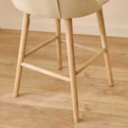 Freya Sand Bar Stool - Whitewash Legs - thumbnail 3