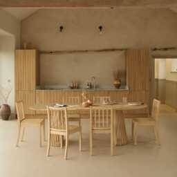 Willow Whitewash Oak Oval Dining Table Set - 6 Seater - Tilly Dining Chairs - Whitewash Oak Legs - thumbnail 4