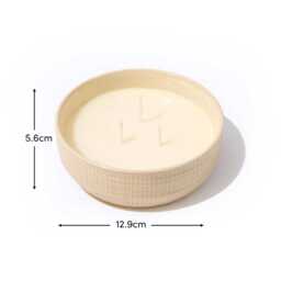 Alderney 3 Wick 13cm Clay Ceramic Candle - Oud Wood & Rose Scented - thumbnail 6