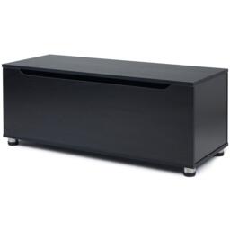 Essie Wooden Storage Chest - Blanket Box - Toy Chest - Black - thumbnail 3