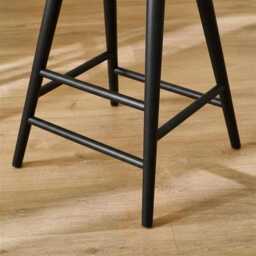 Silvester Black Bar Stool - thumbnail 6