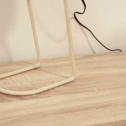 Eltham 42cm Metal Desk Lamp - Taupe - thumbnail 5
