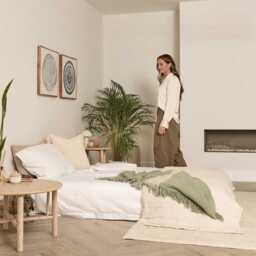 Atcham Clay Marl Wool & Cotton Rug - 120 x 170cm - thumbnail 5