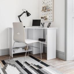 Essie Corner Desk - White - thumbnail 3