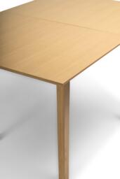Charlie Pale Oak Dining Table - Extendable - thumbnail 5