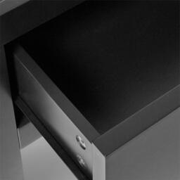 Charlie Black 2 Drawer Console Table - thumbnail 5