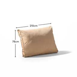 Harrelson Garden Chaise Sofa Set Cushion Covers - Sand - thumbnail 5