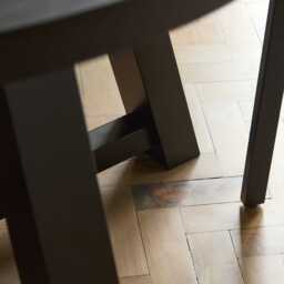 Charlotte Black Oak Round Dining Table Set - 4 Seater - Ella Black Dining Armchairs - thumbnail 5
